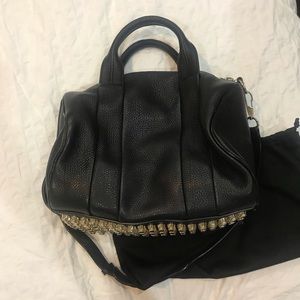 Alexander Wang Large Rocco Pebbled Leather